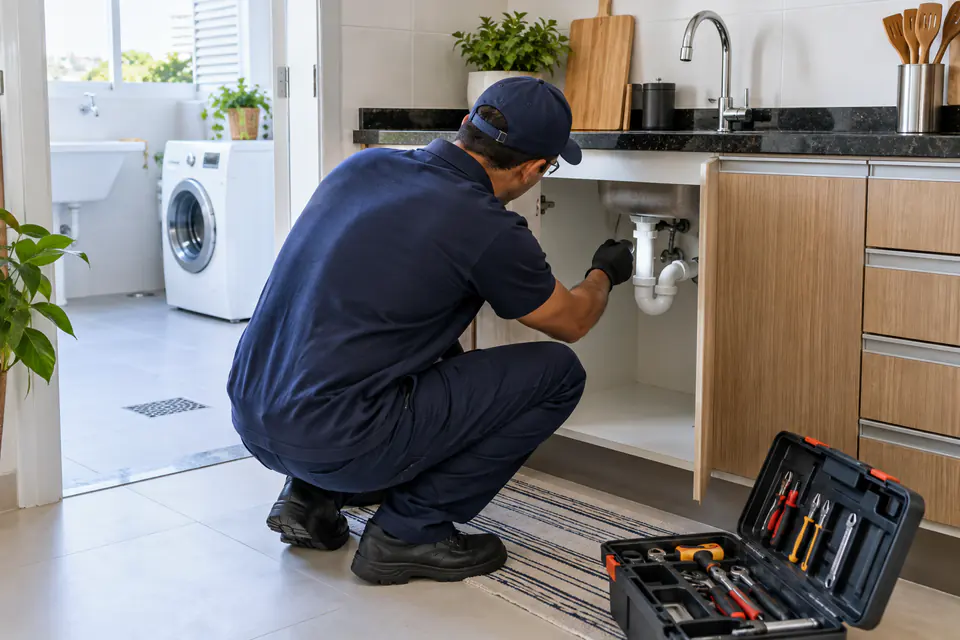 Atendimento profissional de desentupimento residencial em Franca