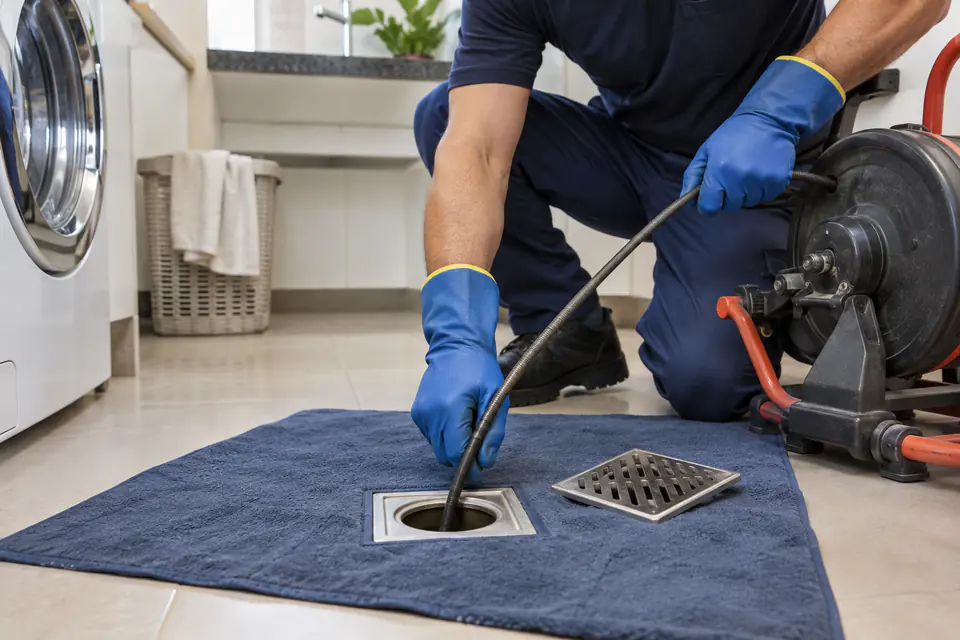 Equipamento utilizado no serviço de desentupimento residencial em Franca